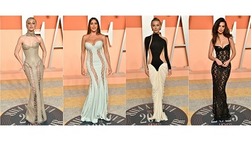 They Were There, But Barely: Celebrities Fully Embrace the Naked Fashion Trend at Oscar After-Parties