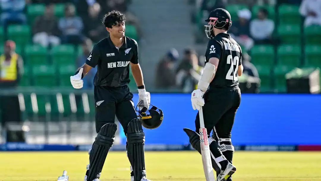 Rachin Ravindra and Kane Williamson Lead New Zealand to Semifinal Victory.